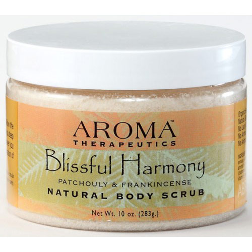 Blissful Harmony Natural Body Scrub, 10 oz, Abra Therapeutics