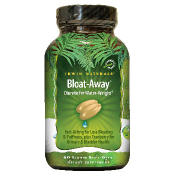 Bloat-Away Diuretic, 60 Liquid Soft-Gels, Irwin Naturals