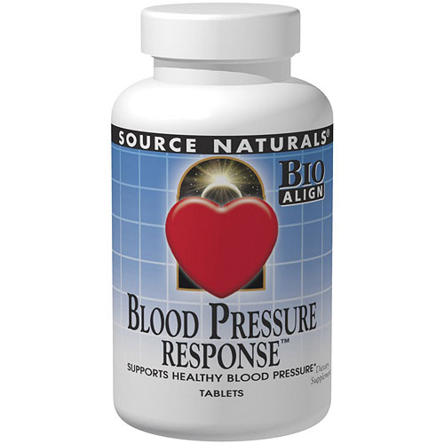 Blood Pressure Response, 120 Tablets, Source Naturals