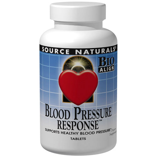 Blood Pressure Response, 150 Tablets, Source Naturals