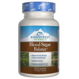 Blood Sugar Balance Herbal Formula, 120 caps, Ridgecrest Herbals