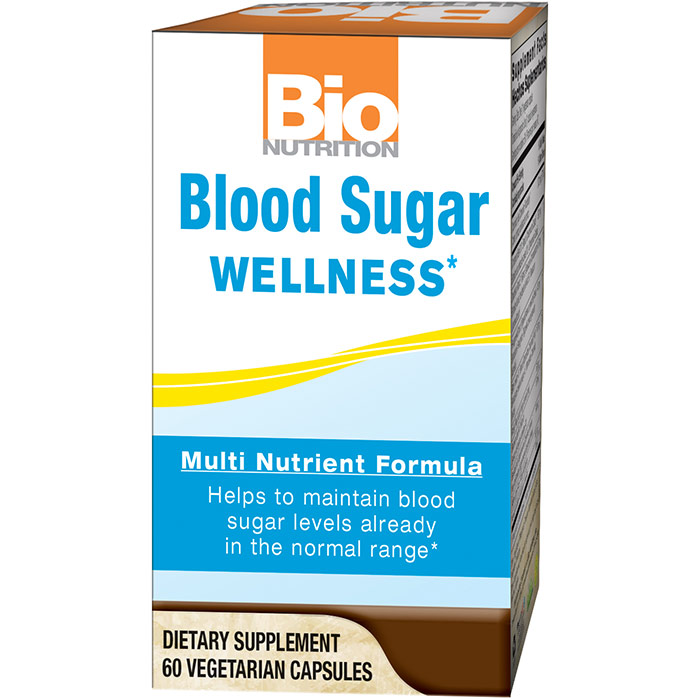 Blood Sugar Wellness, 60 Vegetarian Capsules, Bio Nutrition Inc.