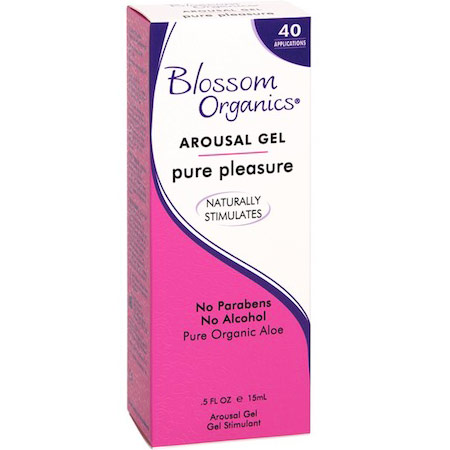 Blossom Organics Pure Pleasure Arousal Gel for Women, 0.5 oz