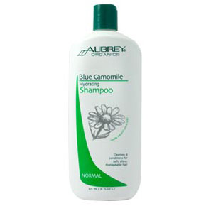 Blue Camomile Hydrating Shampoo, 16 oz, Aubrey Organics