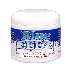 Premier Marketing Blue Eeez, Pain Relief Gel, 4 oz, Premier Marketing