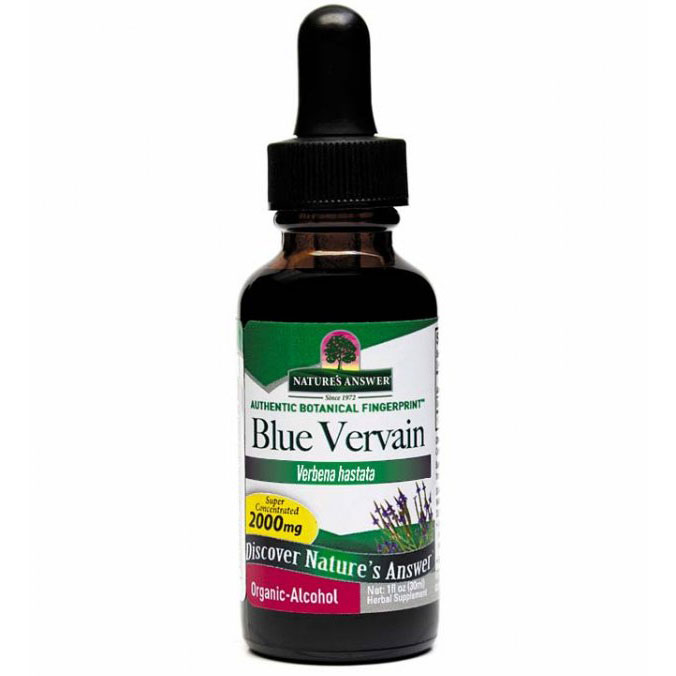 Blue Vervain Herb Extract Liquid 1 oz from Natures Answer