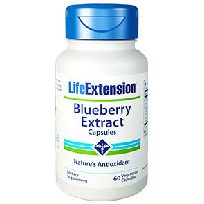 Blueberry Extract, 60 Vegetarian Capsules, Life Extension