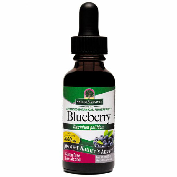 Blueberry Leaf Extract Liquid 1 oz from Natures Answer