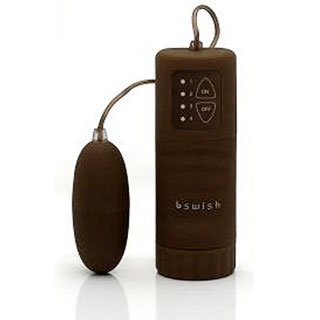 B Swish Bnaughty Vibe Brown, Vibrating Waterproof Bullet, B Swish