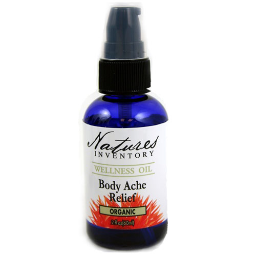 Body Ache Relief Wellness Oil, 2 oz, Natures Inventory