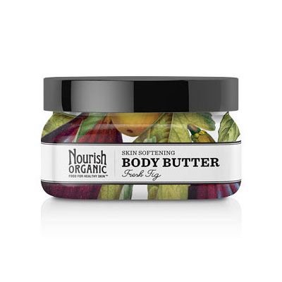 Nourish Organic Body Butter, Fresh Fig, 3.6 oz, Nourish
