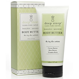 Deep Steep Body Butter, Honeydew Spearmint, 6 oz, Deep Steep