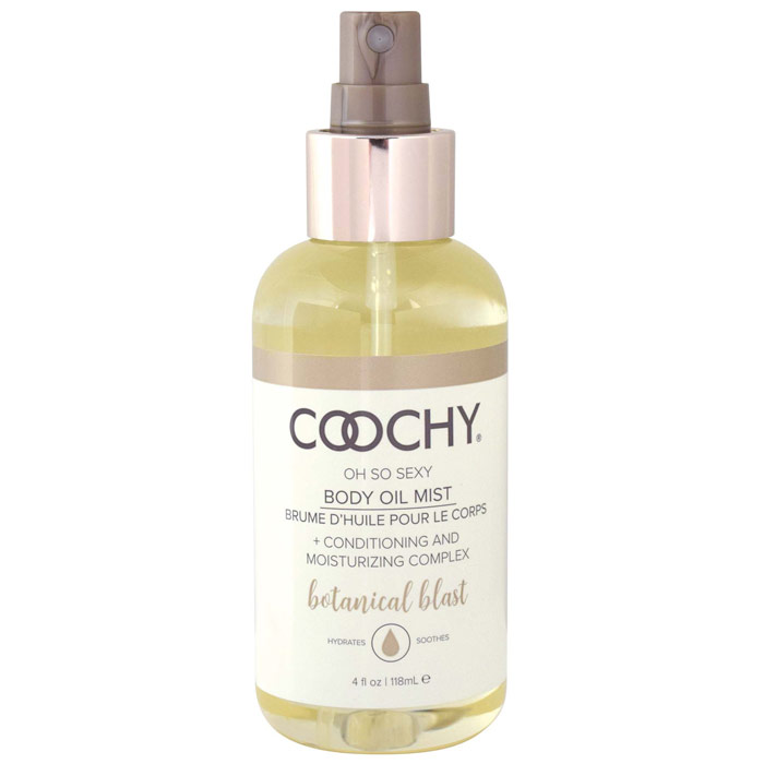 Coochy Body Oil Mist, 4 oz, Classic Erotica