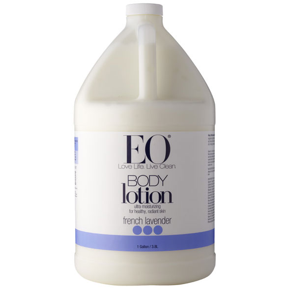 EO Products Body Lotion - French Lavender, Value Size, 1 Gallon