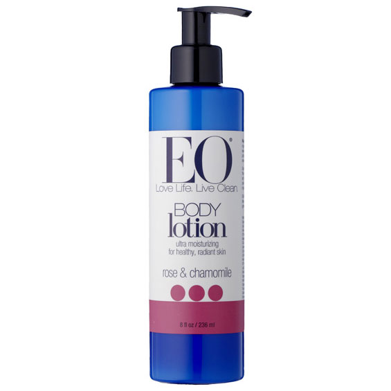 EO Products Body Lotion - Rose Chamomile, 8 oz