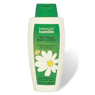 Kamille Skin Firming Body Lotion with Argan Oil, 13.3 oz, Herbacin