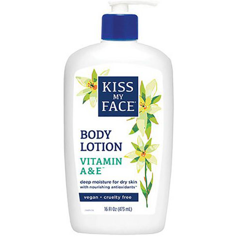 Body Lotion, Vitamin A & E, 16 oz, Kiss My Face