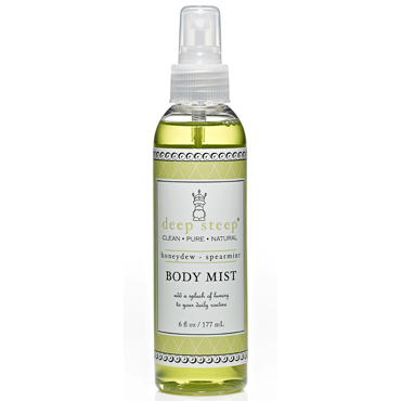 Deep Steep Body Mist, Honeydew Spearmint, 6 oz, Deep Steep