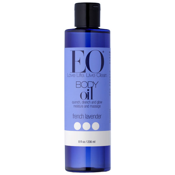 EO Products Body Oil - French Lavender, 8 oz