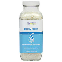 Body Soak - Clear, Bath Salt Blend, 18.5 oz, Aura Cacia