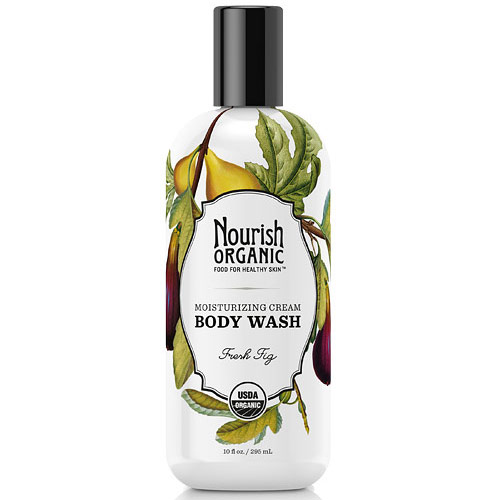 Nourish Organic Body Wash, Fresh Fig, 10 oz , Nourish