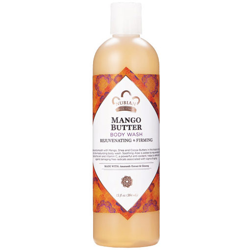 Mango Butter Body Wash, 13 oz, Nubian Heritage