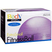 BodySport Fitness Ball 45cm, Anti-Burst, Purple, ZR45AB