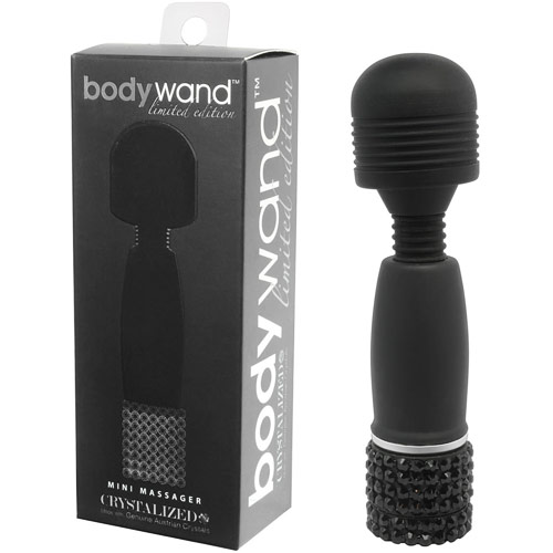 BodyWand Bodywand Limited Edition Mini Massager, Black, Body Wand