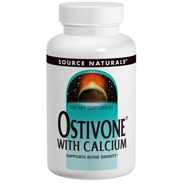 Ostivone With Calcium, 60 Tablets, Source Naturals