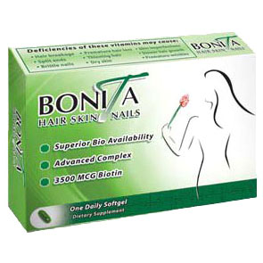 Bonita Hair, Skin & Nails, 30 Softgel, Essential Source