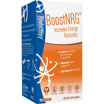 Boost NRG, All Natural Energy Booster, 90 Capsules, Rightway Nutrition