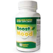 BoostMood All-Natural Supplement (Boost Mood), 60 Vegetable Capsules