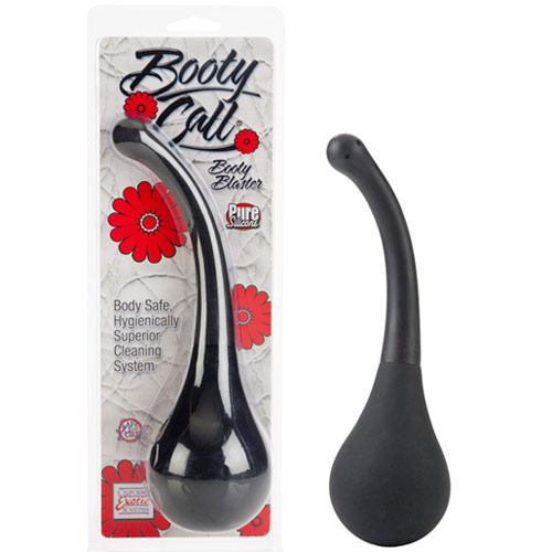 Booty Call Booty Blaster, Body Safe Hygienically Superior Cleaning System, Black, California Exotic Novelties