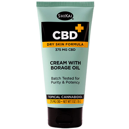 Borage CBD Cream, 3 oz, ShiKai