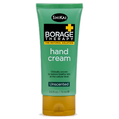 Borage Dry Skin Therapy Hand Cream, 2.5 oz, ShiKai