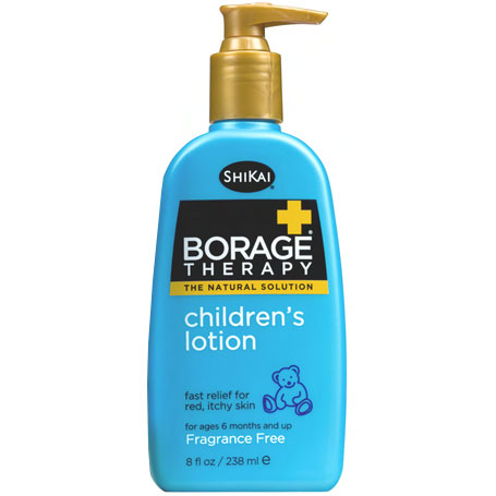 Borage Childrens Lotion Dry Skin Therapy, 8 oz, ShiKai