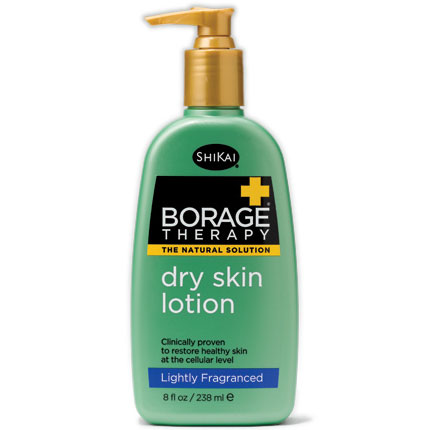 Borage Therapy Dry Skin Lotion, Lightly Fragranced, 8 oz, ShiKai