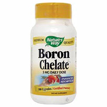 Boron 3 mg 100 tabs from Natures Way