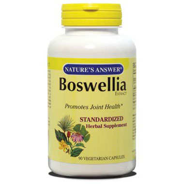 Boswellia Extract Standardized, 90 Veggie Caps, Natures Answer