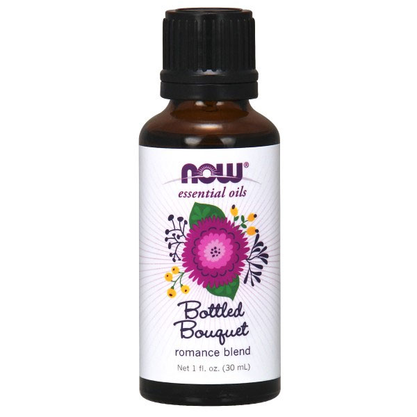 Bottled Bouquet Essential Oil Romance Blend, 1 oz, NOW Foods