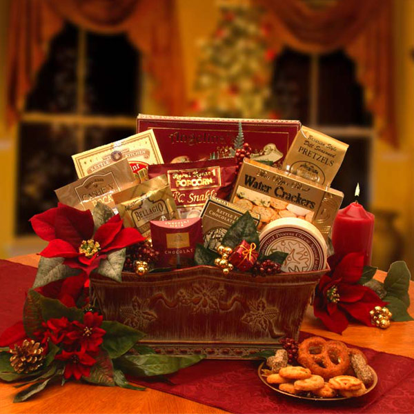Elegant Gift Baskets Online Bountiful Blessings Holiday Gift Basket, 1 Set, Elegant Gift Baskets Online