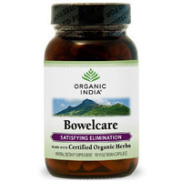 Organic India Bowelcare Formula (Bowel Care), 90 Vegetarian Capsules, Organic India