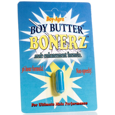 Boy-Agra Boy Butter Bonerz, Male Enhancement Formula, 1 Capsule