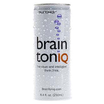 Brain Toniq Energy Drink for Focus & Memory, 24 Cans x 8.4 oz, TrueToniqs