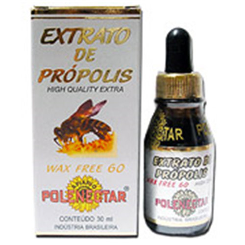 Brazil Premium Bee Propolis Extract Wax Free 60, 30 ml, Polenectar