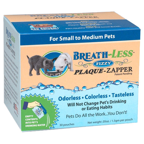 Ark Naturals Breath-Less Fizzy Plaque Zapper for Pets - Small to Medium, 50 mg, Ark Naturals