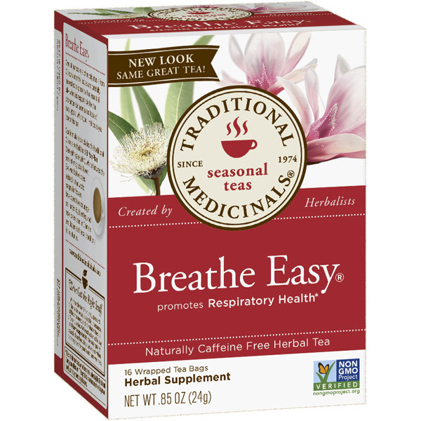 Breathe Easy Tea 16 bags, Traditional Medicinals Teas