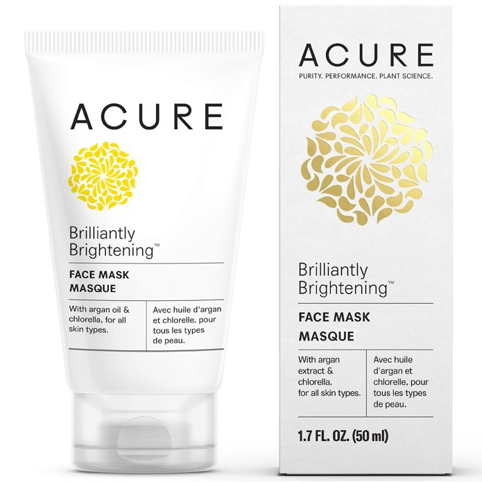 Acure Brilliantly Brightening Face Mask, 1.7 oz