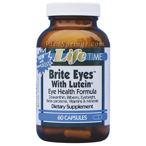 Brite Eyes Health Formula, 60 Capsules, LifeTime