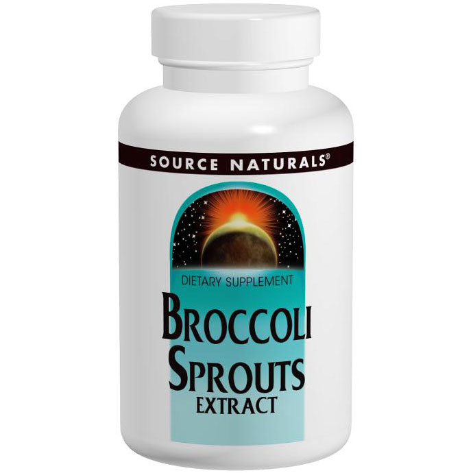 Broccoli Sprouts Extract, Value Size, 120 Tablets, Source Naturals